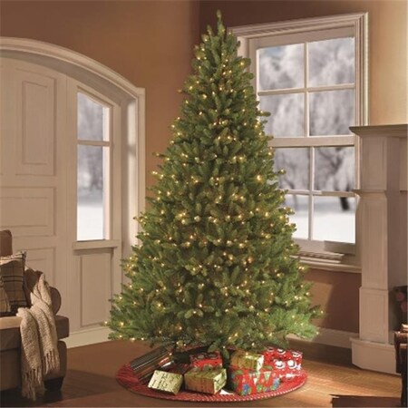 Puleo Puleo 7.5 ft. Pre-Lit Fraser Fir Artificial Christmas Tree with 750 Clear UL Lights 277-FF-75C75
